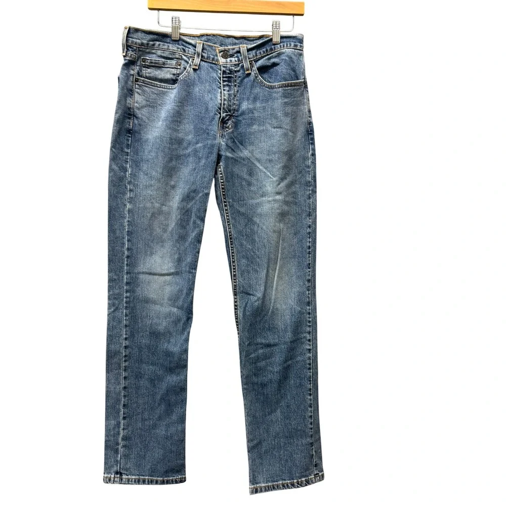 Levi's 514 Jeans Mens 31x32 ACTUAL Straight Fit Blue Denim Classic